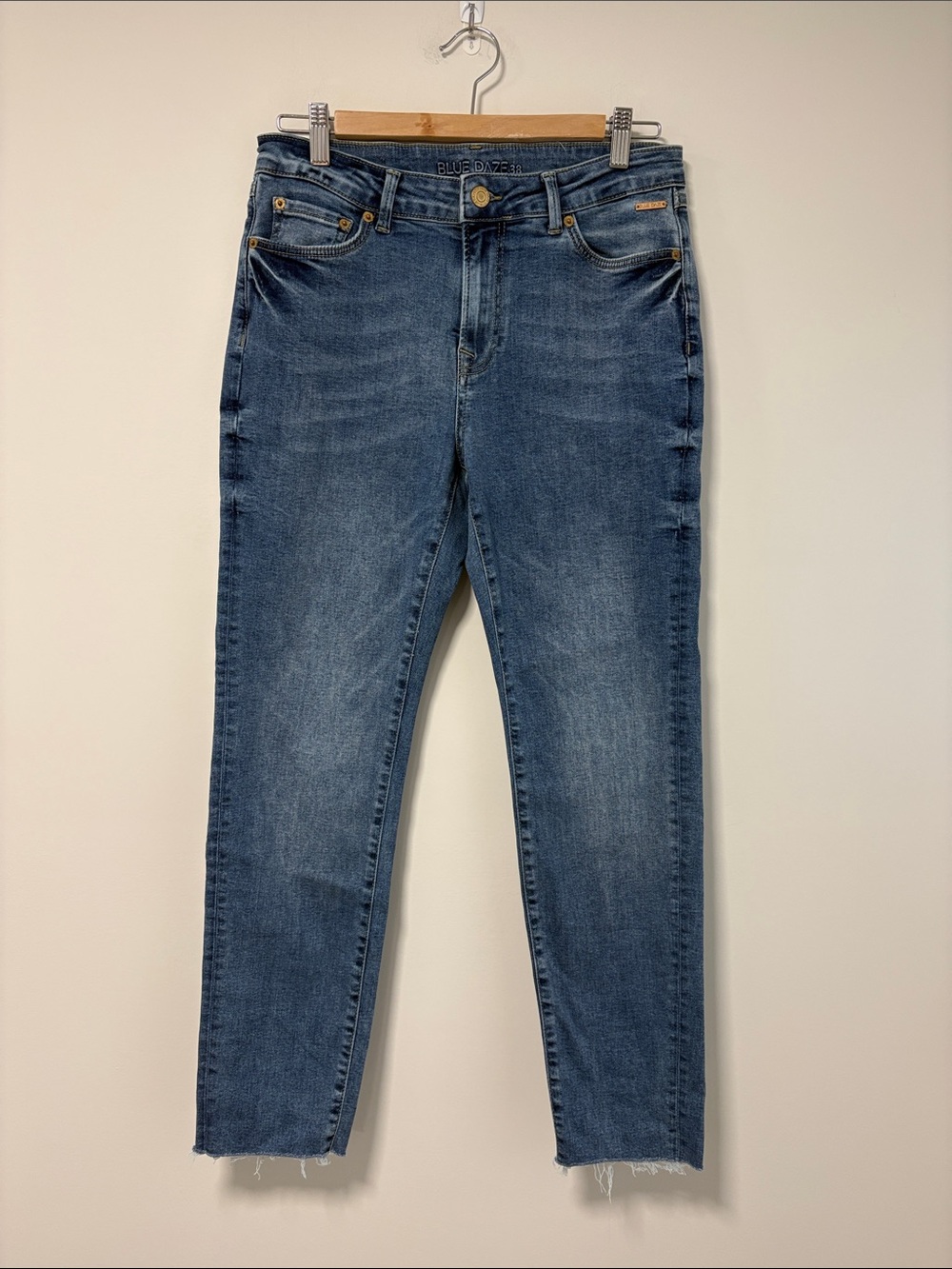 Summum Blue Daze Skinny Leg Jeans in Medium Blue